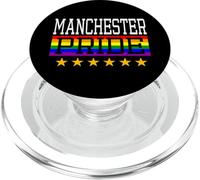 Manchester Pride England Drapeau Arc-en-Ciel Gay Lesbienne Queer LGBT PopSockets PopGrip pour MagSafe
