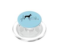 Manchester Terrier Heartbeat EKG : drôle de propriétaire de Chien et Amoureux PopSockets PopGrip pour MagSafe