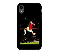 Manchester United Eric Cantona Leap Coupe du Monde de Football Coque pour iPhone XR