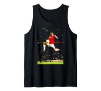 Manchester United Eric Cantona Leap Coupe du Monde de Football Débardeur