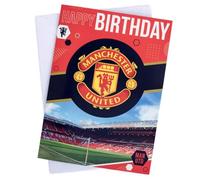 Manchester United FC - Carte d'anniversaire musicale - Taille unique - Multicolore