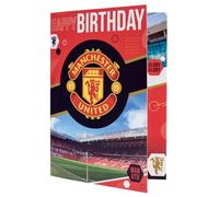 Manchester United FC - Carte d'anniversaire musicale - Taille unique - Multicolore