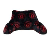 Manchester United FC Coussin Câlin Officiel | Ultra Doux, Coussin très Confortable avec appuis Bras et Dos | Design Applause | Parfait pour Chambre ou canapé | Noir