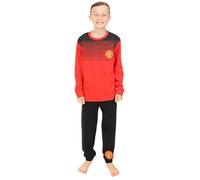 Manchester United Football Club Pyjama long en coton pour garçon Rouge/noir, Red, 15-16 ans