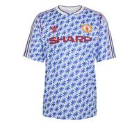 Adidas Performance T-shirt fonctionnel MUFC A JSY 90 Bleu/Jaune/Rouge/Blanc Taille M