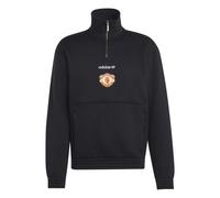 Manchester United Sweat Eqt Half Zip - Noir - adidas Small