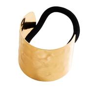 Manchette à cheveux en métal élastique géométrique en métal - Accessoire de corde à cheveux - Pour maman et tout ce qui se trouve entre les deux