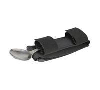 Manchette à ustensiles adaptative - Support de support 13 x 11,6 cm, aide élastique à sangle en ruban, conception de manchette pour manger avec stabilité anti-secouement | Porte-couverts pour personne