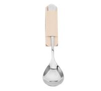 Manchette D’aide à L’alimentation pour Seniors, Nylon Réglable | Compatible avec Cuillère à Long Manche Standard, Lavable, Acier Inoxydable, Établissements de Rééducation et Hôpitaux