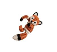 Manchette d ' oreille en forme d ' animal crochet, accessoire en fil doux avec détails ludiques faits à la main et ajustement sécurisé pour une tenue décontractée