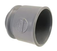 Manchette d'adaptation NICOLL femelle PVC gris, pour bouchon Ø 40 mm, Emboîtement facile, Parfaite étanchéité, Résiste à la corrosion, aux UV et aux changements de température, Couleur inaltérable