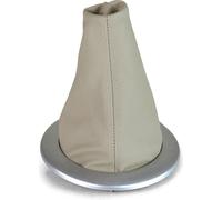 Manchette de changement de vitesse pour Renault Megane 2004-2010 simili-cuir beige