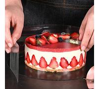 Manchette de gâteau en acétate, manchon de gâteau transparent, film d'acétate, pâtisserie, feuilles de gâteau en mousse transparente, bord périphérique, bandes transparentes pour la cuisson