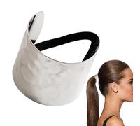 Manchette de poney, cravate de cheveux en métal,Support de poney de manchette de queue de cheval en métal - Corde à cheveux élégante, enveloppement de manchette de cheveux, pour mère, petite amie
