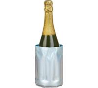 Manchette de refroidissement avec fermeture velcro Rafraîchisseur de bouteille Rafraîchisseur de champagne Rafraîchisseur de vin Accumulateur de refroidissement