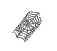 Manchette d'oreille en toile d'araignée - Bijoux tendance confortables - Bijoux de fête - Accessoire décontracté pour Halloween quotidien, taille unique, Comme décrit, Comme décrit.