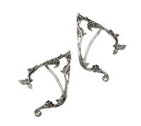 Manchette d'oreille gothique pour femme - Clip confortable - Pour voyage, fête, accessoire décontracté pour le quotidien - Boucles d'oreilles elfes, taille unique, Comme décrit, Comme décrit.