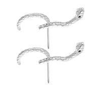 Manchette D'Oreille Serpent Petites créoles accessoires de mode