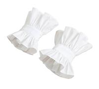 Manchette Evasée Faux Manche Amovible 1 Paire Faux Manchettes pour Femme Faux Manches Poignets Détachable Manchettes de Poignet Fausses Manches Élégantes Manches de Chemise pour Femme Filles