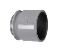 manchette pvc d'adaptation à visser pour bouchon 100 mm - femelle 100 mm- nicoll