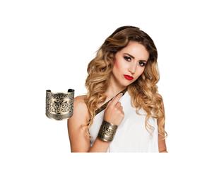 Manchette Gladiatrice Femme Taille Unique Doré