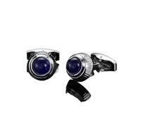 Manchette Men's French Shirt Cufflinks High-end Round Shell Cat's Eye Stone Redwood Cuffs(127)