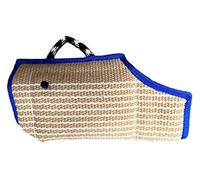 Manchette Mordant Boudin À Mordre Jouet pour Chien Pit Bull Berger Allemand Chien de Travail Chiot Jouet de Tirage Formation Morsure Bras Manche(Blue)
