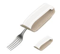 Manchette pour fourchette et cuillère - Élastique - Léger - Portable - Pour personnes âgées ou personnes ayant une faible prise en main
