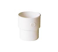 manchette pvc de réparation pour sanitaire - mâle - diamètre 100 mm - nicoll