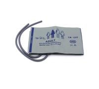 Manchette universelle PNI, brassard de tension artérielle de remplacement en Nylon gris marron réutilisable à tubes simples de 27 à 35 cm, sans connecteur BP