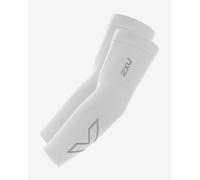2xu Flex Run Compression Arm Warmers Blanc XS Homme