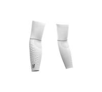 Manchettes compressport armforce ultralight blanc