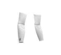 Manchettes compressport armforce ultralight blanc