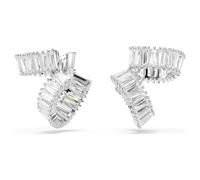 Swarovski Manchettes d’oreilles Ariana Grande x Swarovski, Taille baguette, Blanches, Métal rhodié