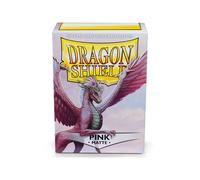Manchettes De Carte Standard En Rose Mat De Dragon Shield 100ct Protection