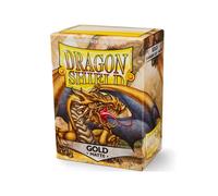 Manchettes De Carte Standard Mat Or Dragon 100x Pour TCG Decks