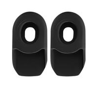 Manchettes de Manivelle - Lot de 2 Protections de Manchette en Silicone | Absorption des Chocs Antidérapantes pour Vélos 2 Pièces Coque de Protection en Silicone Souple pour Manivelles de Vélo Housse