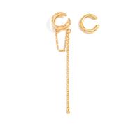 Manchettes d'oreilles longues à franges pratiques - Design à clipser - Pas besoin de perçage - Confortable - Convient pour diverses occasions - Cadeau non percé - Accessoire d'oreille, One Size, Comme