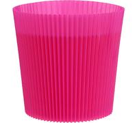 Manchettes plissées Cerise 14,5cm - Housses décoratives pour fleurs, abat-jour & décoration de fête 100p. Set