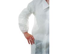 Manchettes polyéthylène blanches - Lot de 100