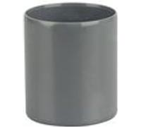 Manchon à butée sans lèvre femelle D80 - WAVIN - 3025803 Gris G