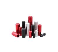 Manchon À Manche Long For Écrou À Main En Aluminium M3-M10 | Modèle Droit Moleté / Corps Nu Non Moleté(Red-01,1pcs M5X14X30)