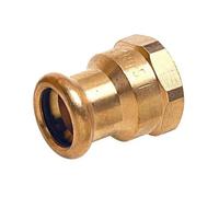 Manchon à sertir femelle 20x27, pour cuivre diamètre 22mm.