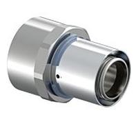 Manchon adaptateur à sertir Uponor 1046904 40 mm x Rp 2000 2000 /2", laiton étamé