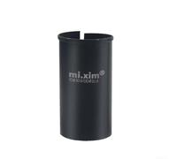 Manchon adaptateur de tige de selle en alliage d'aluminium pour conversion de taille de tube de selle entre 30,9 mm et 31,6 mm sur vélos multi-usages (noir)