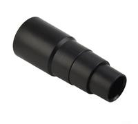 Manchon adaptateur universel en PVC pour tuyau d'aspiration - Diamètre intérieur réglable de 21 à 35 mm - Compatible avec la plupart des aspirateurs industriels secs et humides Festool (noir)