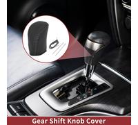 Manchon Anti-Dérapant Pour Levier De Vitesse Protecteur De Poignée De Changement De Vitesse Pour Subaru Forester 06-12 Noir Gris Simili Cuir
