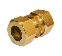 Manchon biconique laiton D.14 pour tube en cuivre