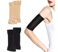 Manchon Bras en Microfibre, 2 Paires Le Tatouage D'avant-bras de Peau Couvrent le Soutien de Bande de Douilles de Compression