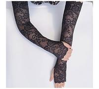 Manchon Bras Winter Femmes Bras Touchars Tricoté Bras de laine Sleeve Fine Tricoté Tricoté Gants sans doigts décontractés Gants femelles douces chaudes Manchon Compression Bras ( Color : 1 , Size : On